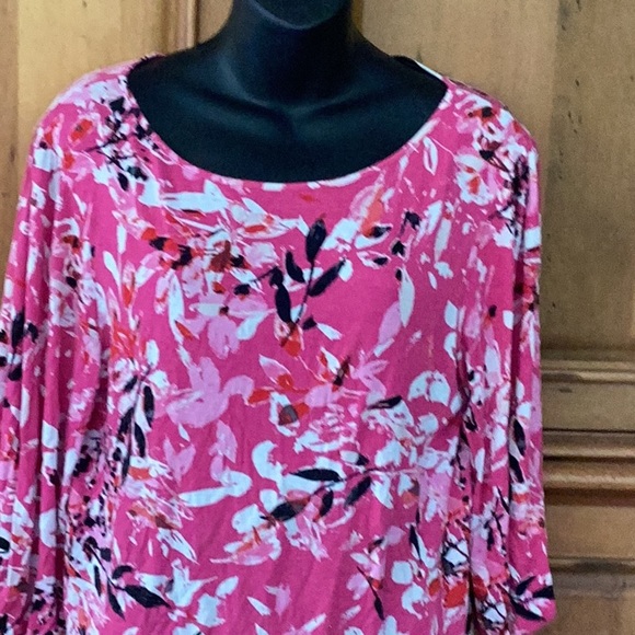 🌺🌸NWOT Nine Four One Fun Size Large Colorful Fun Top Wardrobe Must Have 🌺🌸 - Picture 3 of 9